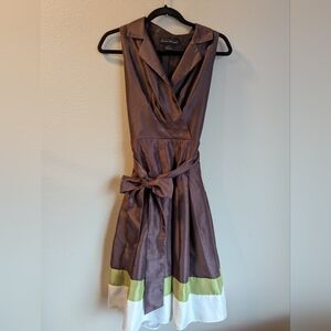 NWOT Jessica Howard Brown Dress Size 12P
